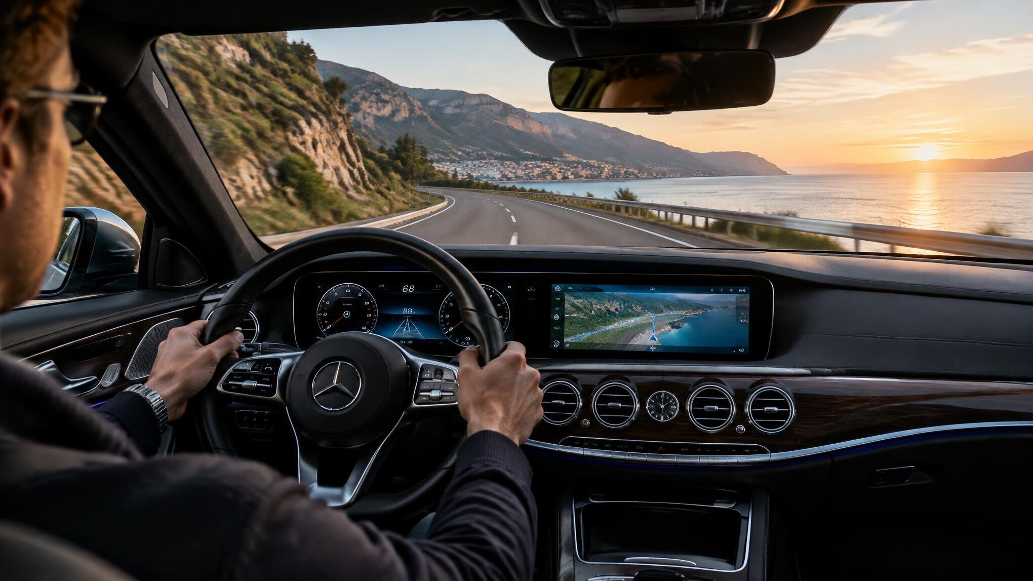 car interior view